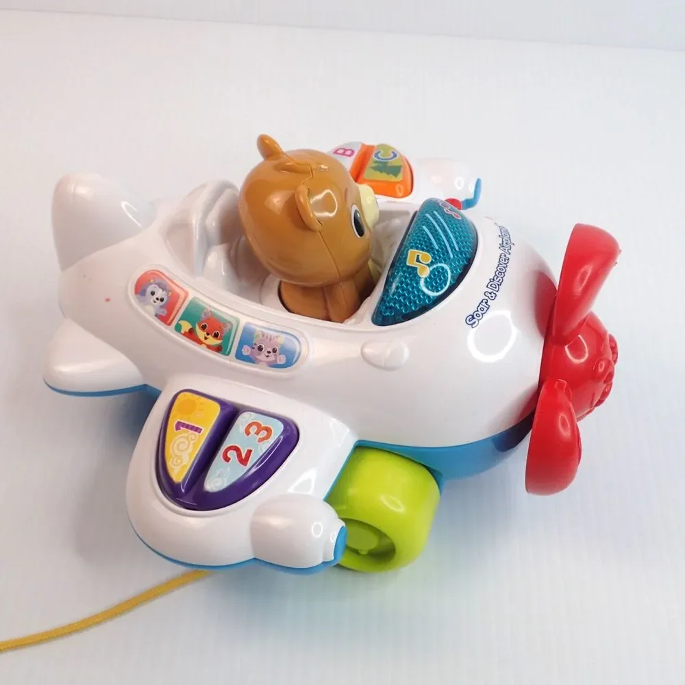 VTech Soar & Discover Airplane Learning Toy 2023